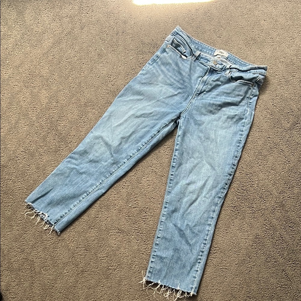 32 mid rise Paige Crop